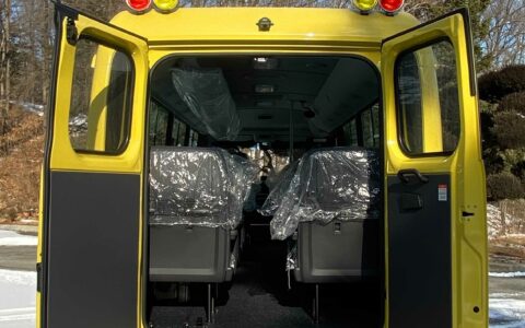 스쿨버스 2022년 카운티 어린이통학버스 초장축