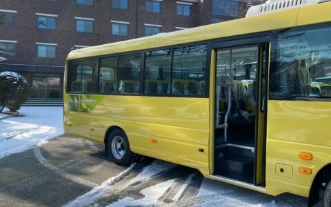 스쿨버스 2022년 카운티 어린이통학버스 초장축