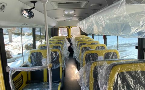 스쿨버스 2022년 카운티 어린이통학버스 초장축