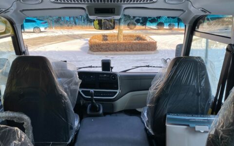 스쿨버스 2022년 카운티 어린이통학버스 초장축