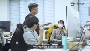 스쿨버스 기업 영상